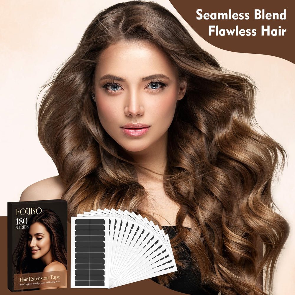 FOVKO compatible with all wigs for natural-looking extensions.
