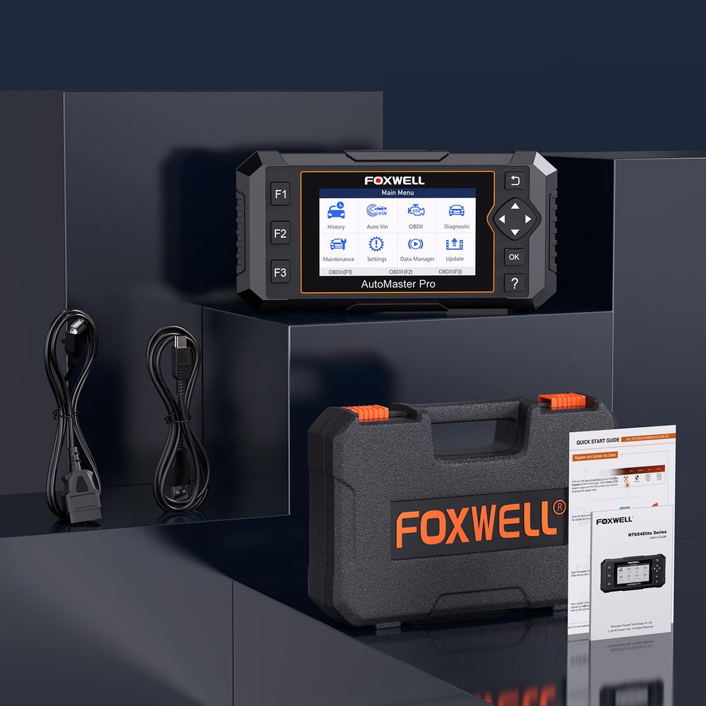 FOXWELL NT614 Elite broad vehicle coverage supports thousands of makes and models.