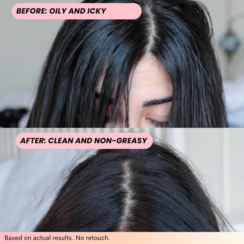 FoxyBae shake-before-use application with no rinse needed for quick styling