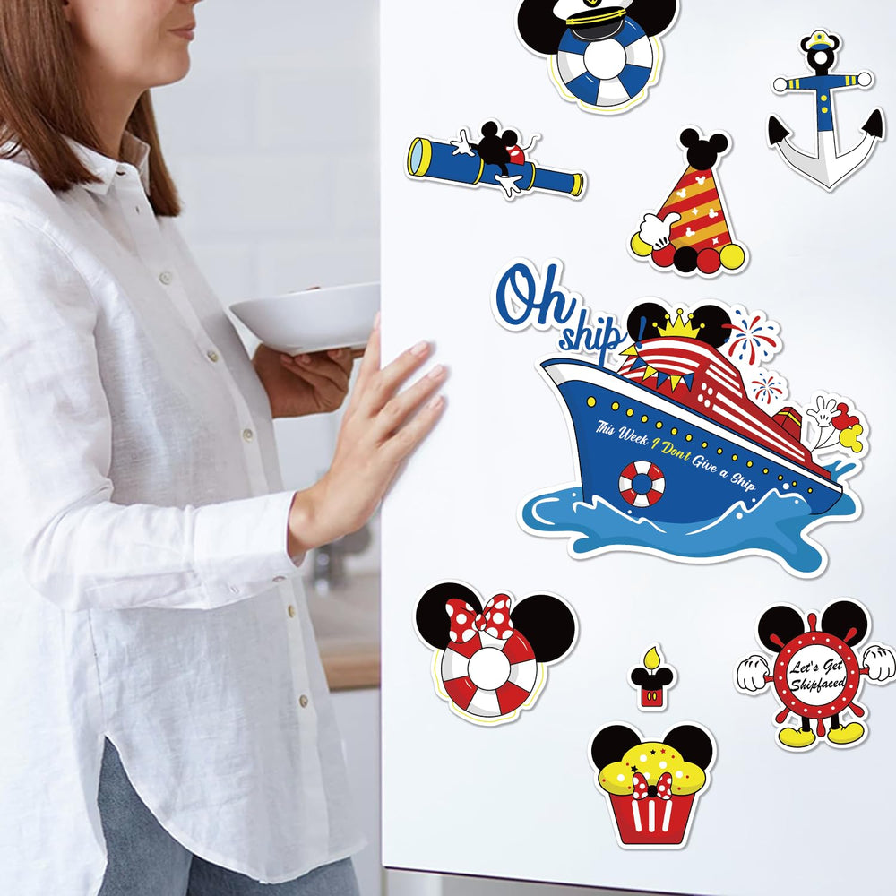 Fprl car door magnets for travel ready cruise style decorations