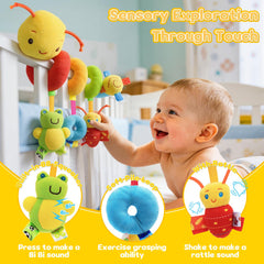 FPVERA cartoon insect spiral toy offers safe, engaging entertainment during outings.