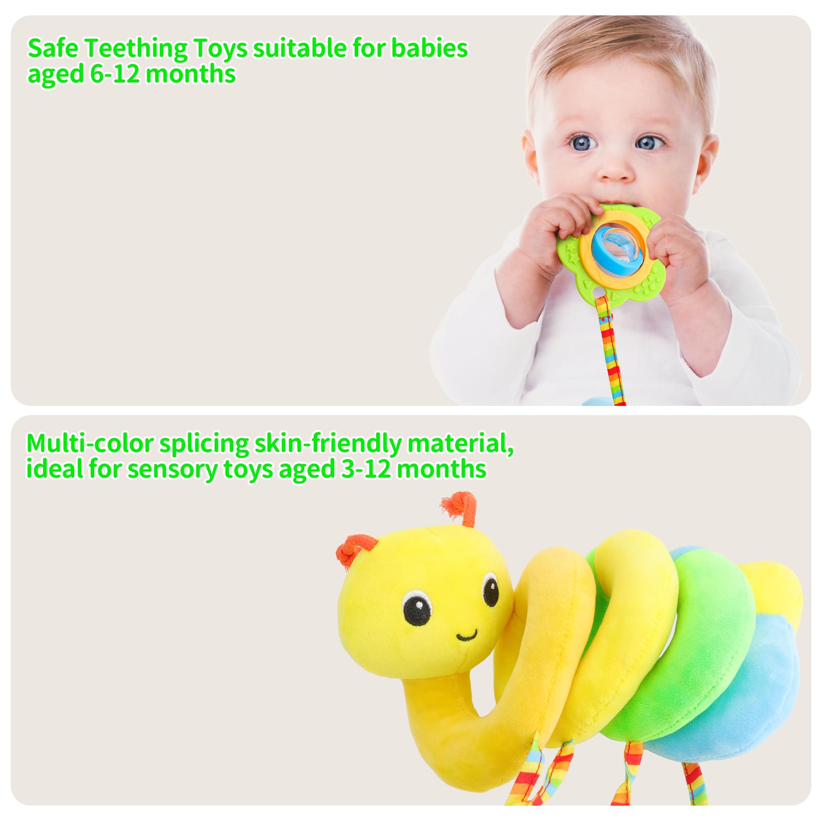 FPVERA spinning beads providing visual contrast for early eye-tracking.