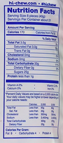 FQQF Hi-Chew raisin : douceur fruitée pour collation rapide et pratique