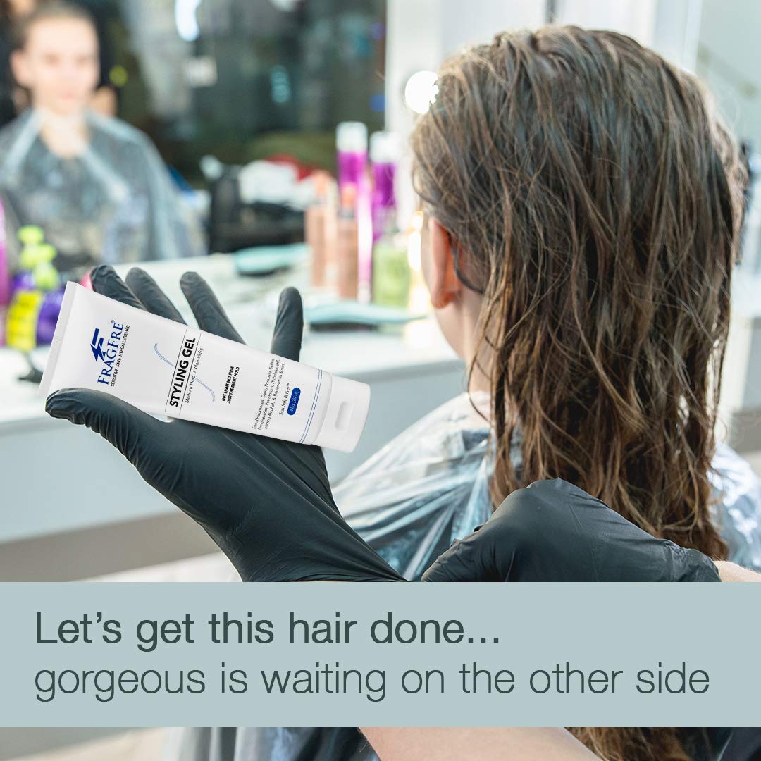 FRAGFRE odorless gel delivers subtle shine without scent