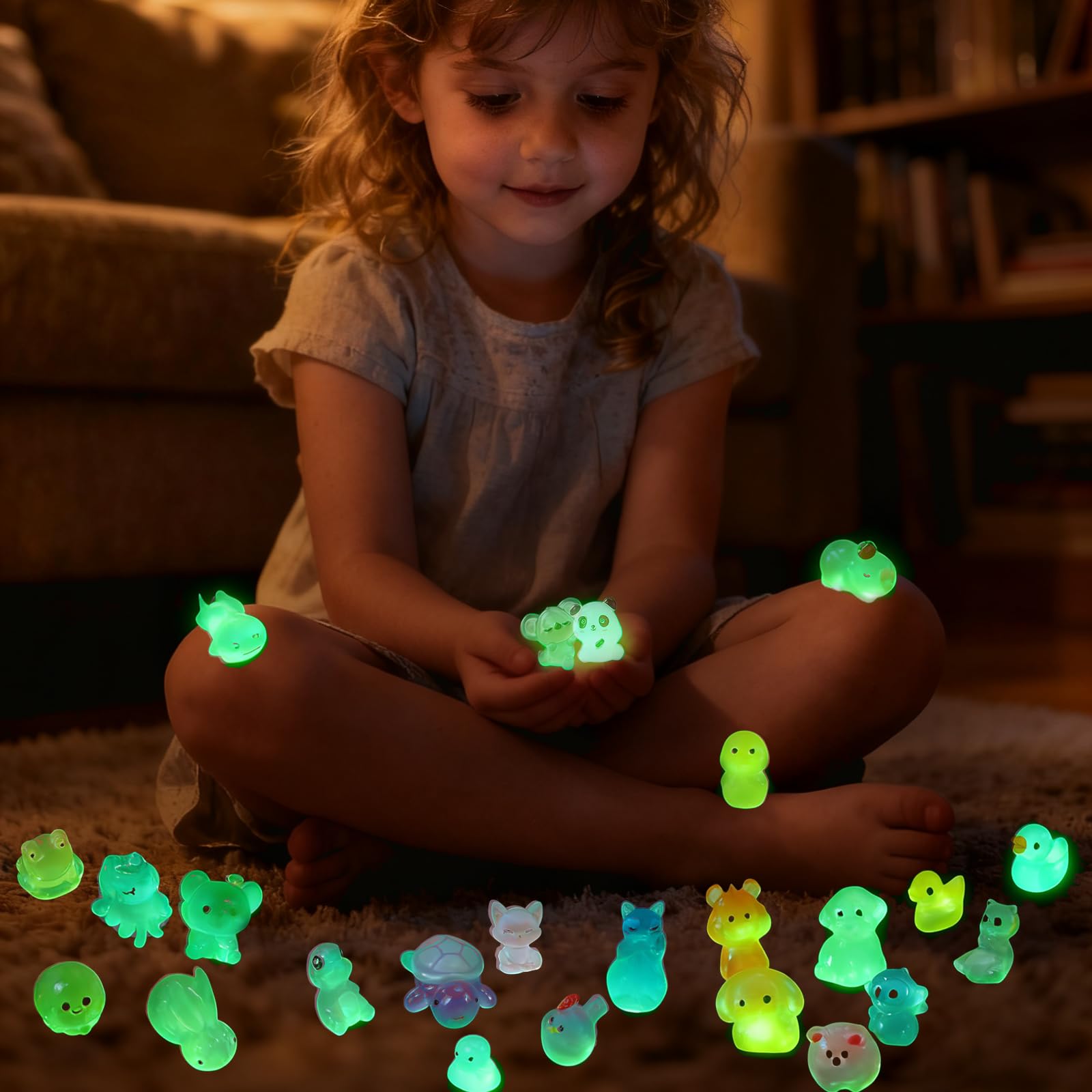 FRAGRANTGARDEN glow-in-the-dark fairy garden accessory for nighttime magic.