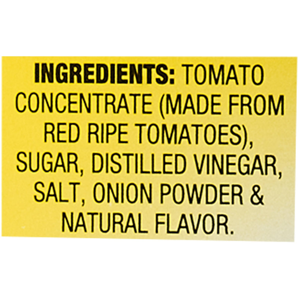 French's Tomato Ketchup with fries, a tangy dipping option.