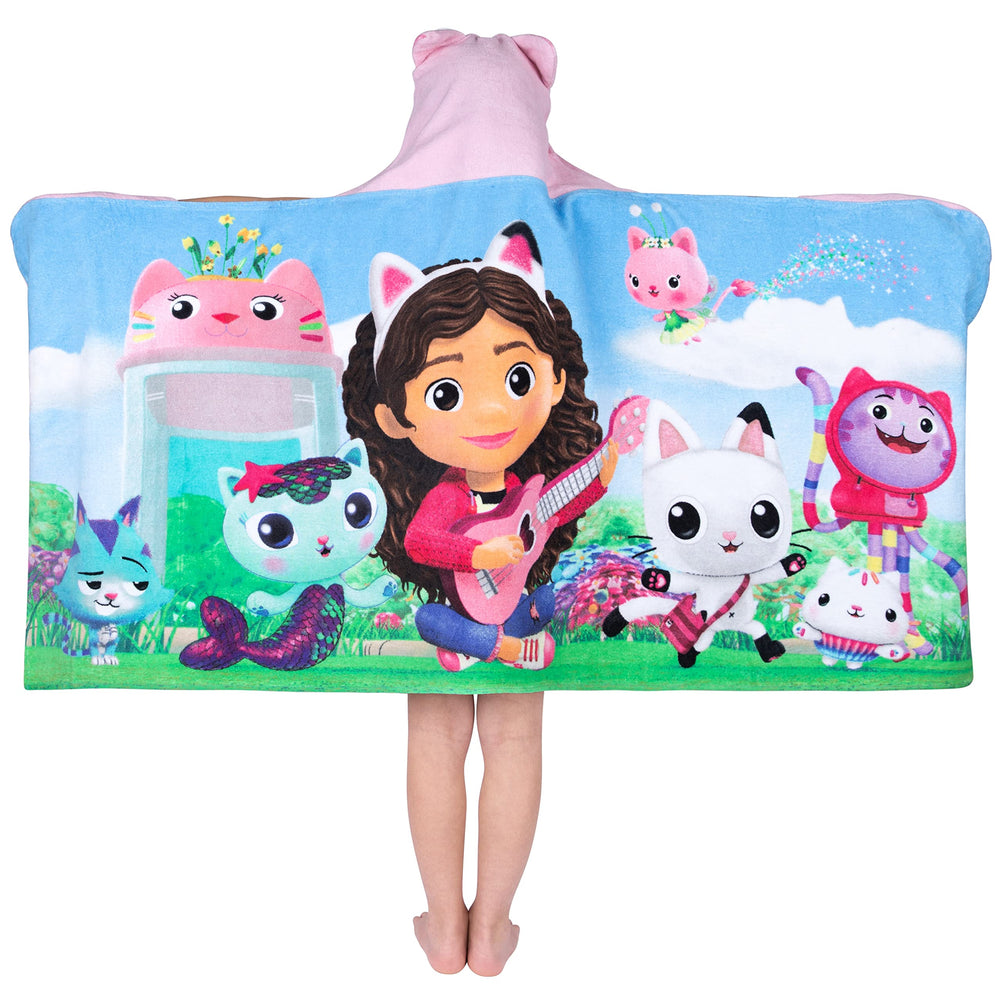 Franco Gabby's Dollhouse character print design for kid-friendly bath time fun.