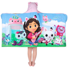 Franco Gabby's Dollhouse character print design for kid-friendly bath time fun.
