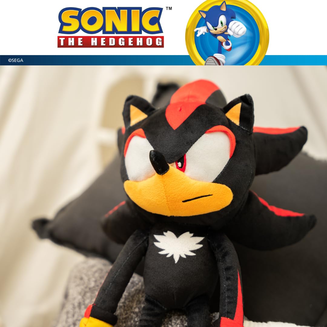 Franco Shadow Hedgehog cuddle pillow adds bold design to a kid's space.