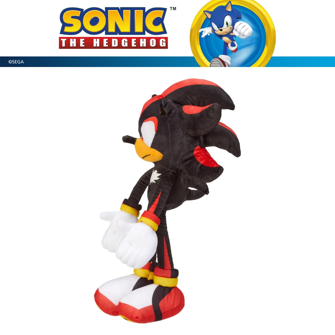 Franco Shadow Hedgehog plush ideal for home, travel, sleepovers, and gaming sessions.