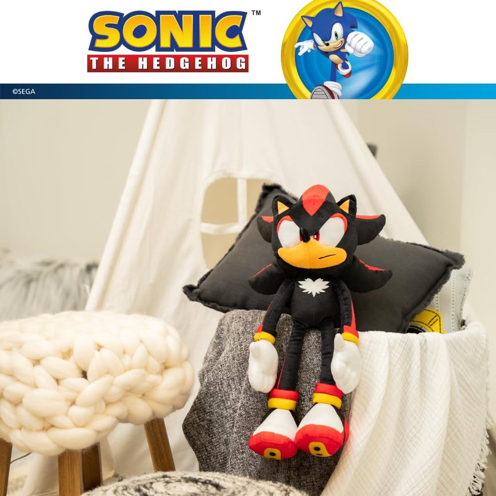 Franco Shadow Hedgehog plush is easy to clean with spot cleaning.