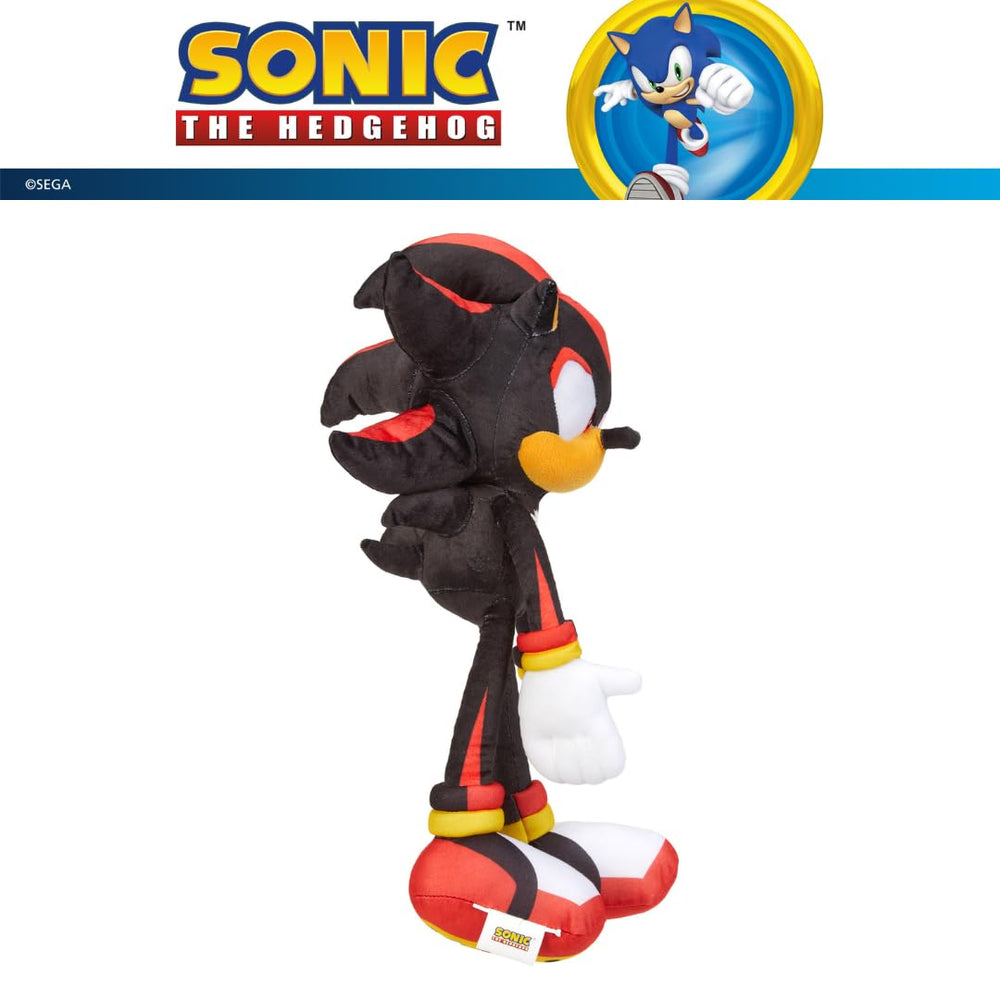 Franco Shadow Hedgehog cuddly buddy measures 22in x 10in x 7in.