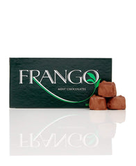Frango Mint Milk Chocolates in a 15-piece box, ideal for gifting and sharing.