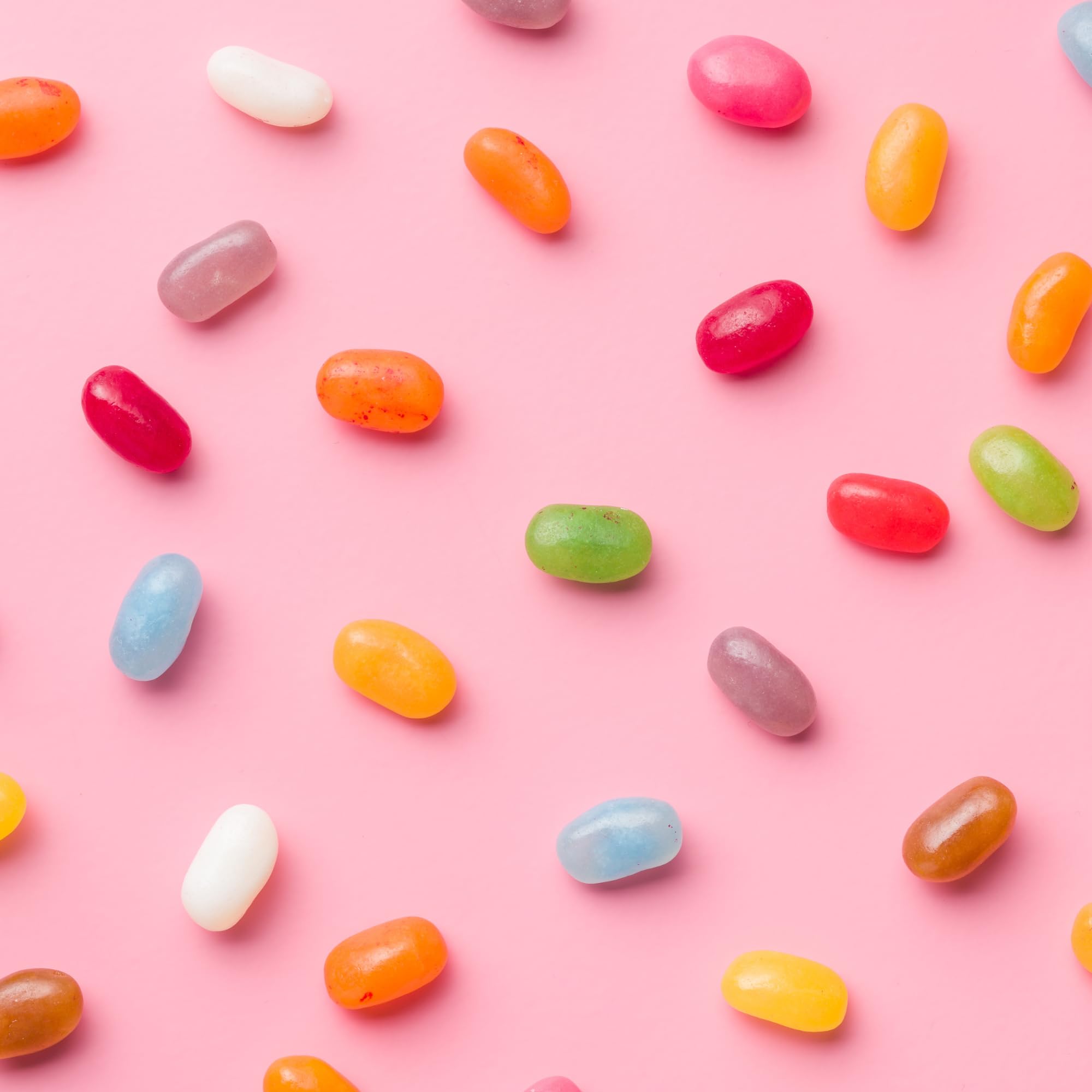 Frankford colorful fruity jelly beans offer assorted flavors for treats.