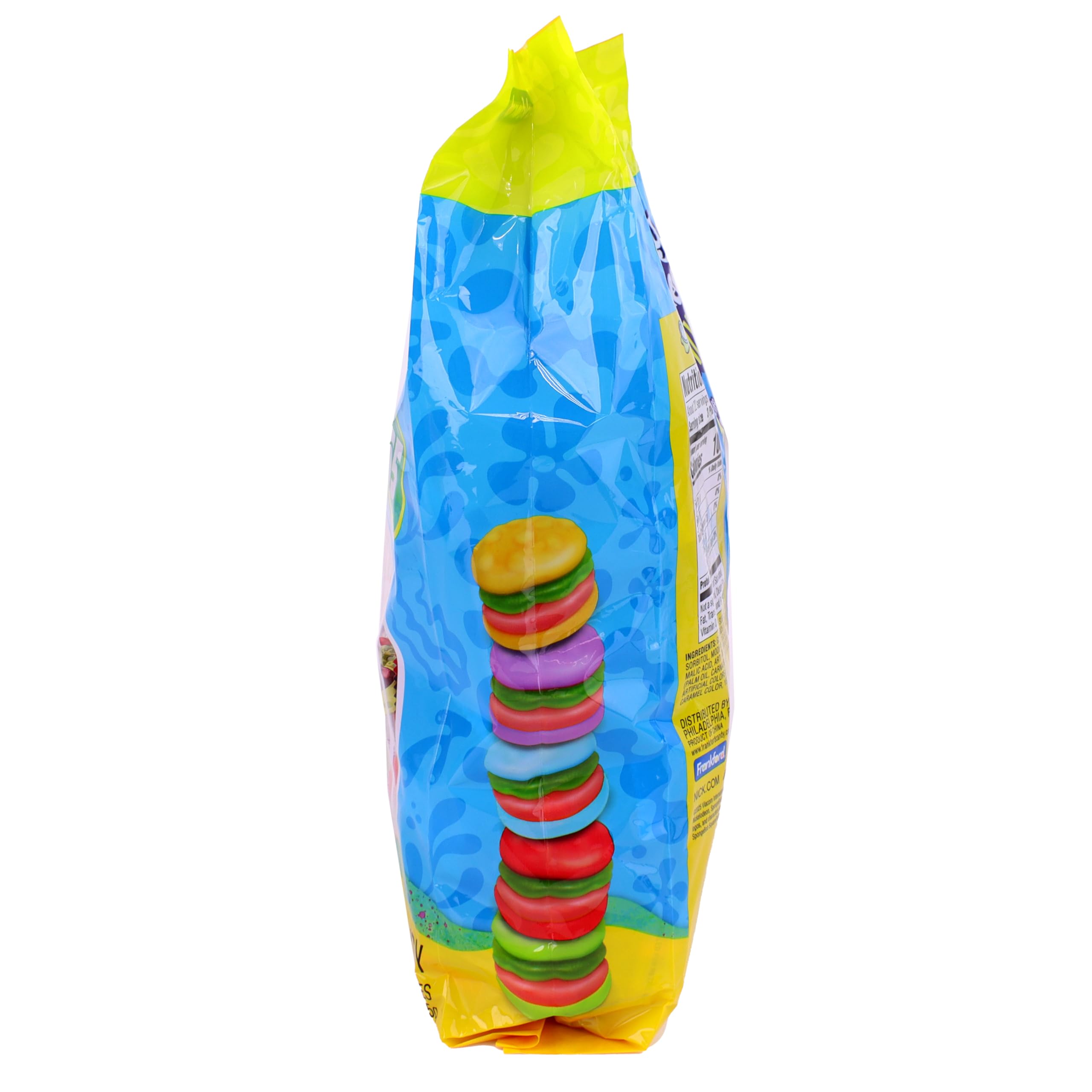 Frankford Krabby Patty 65-count packaging for bulk party favors.
