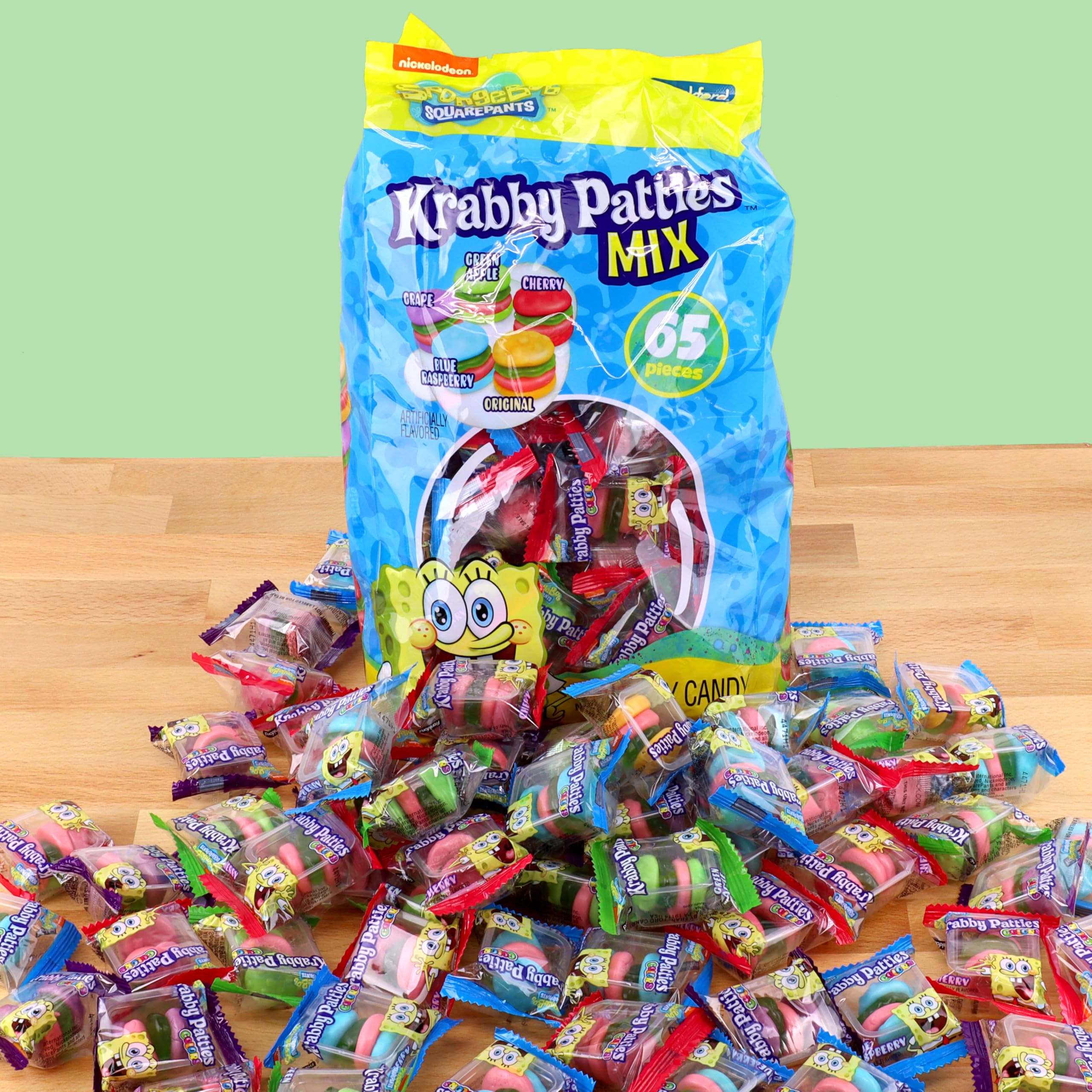 Frankford Krabby Patty cherry gummies perfect for gift bags and celebrations.