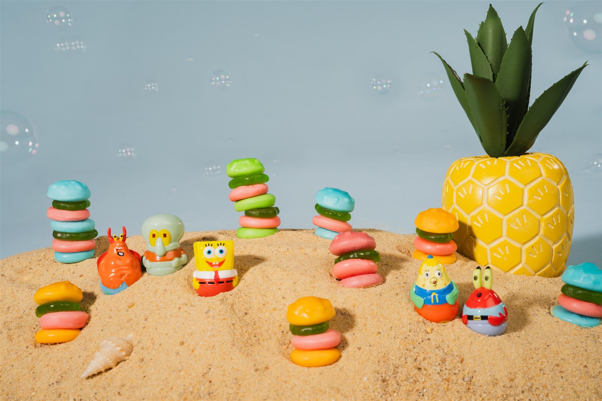Frankford Krabby Patty green apple gummies ideal for fruity candy moments.
