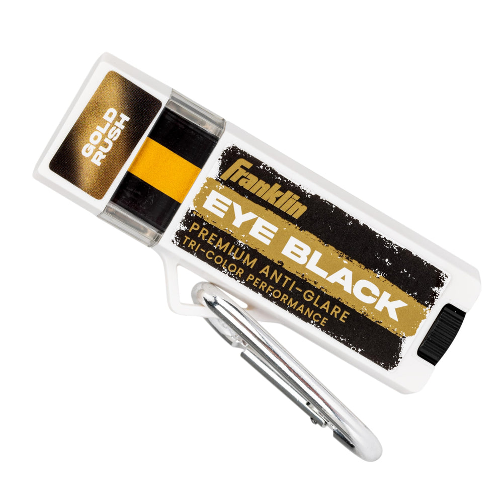 Eye Black Stick easily removed with soap and water