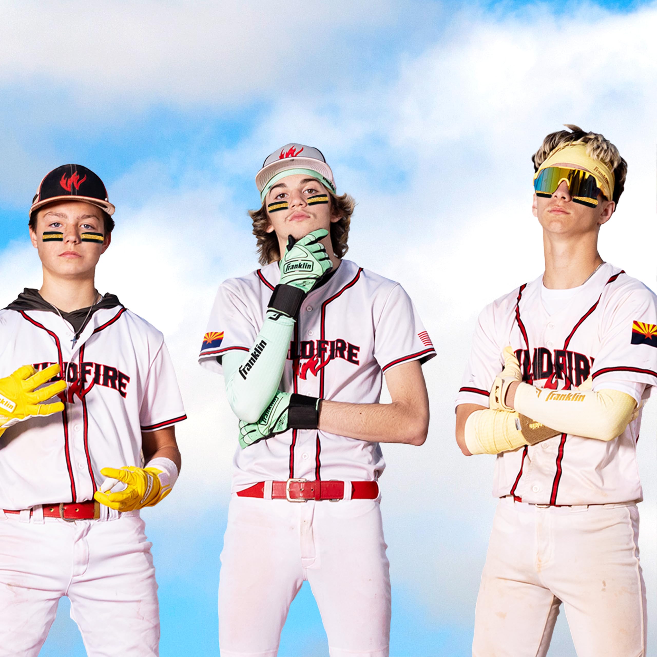 Eye Black Stick stays put even when sweating