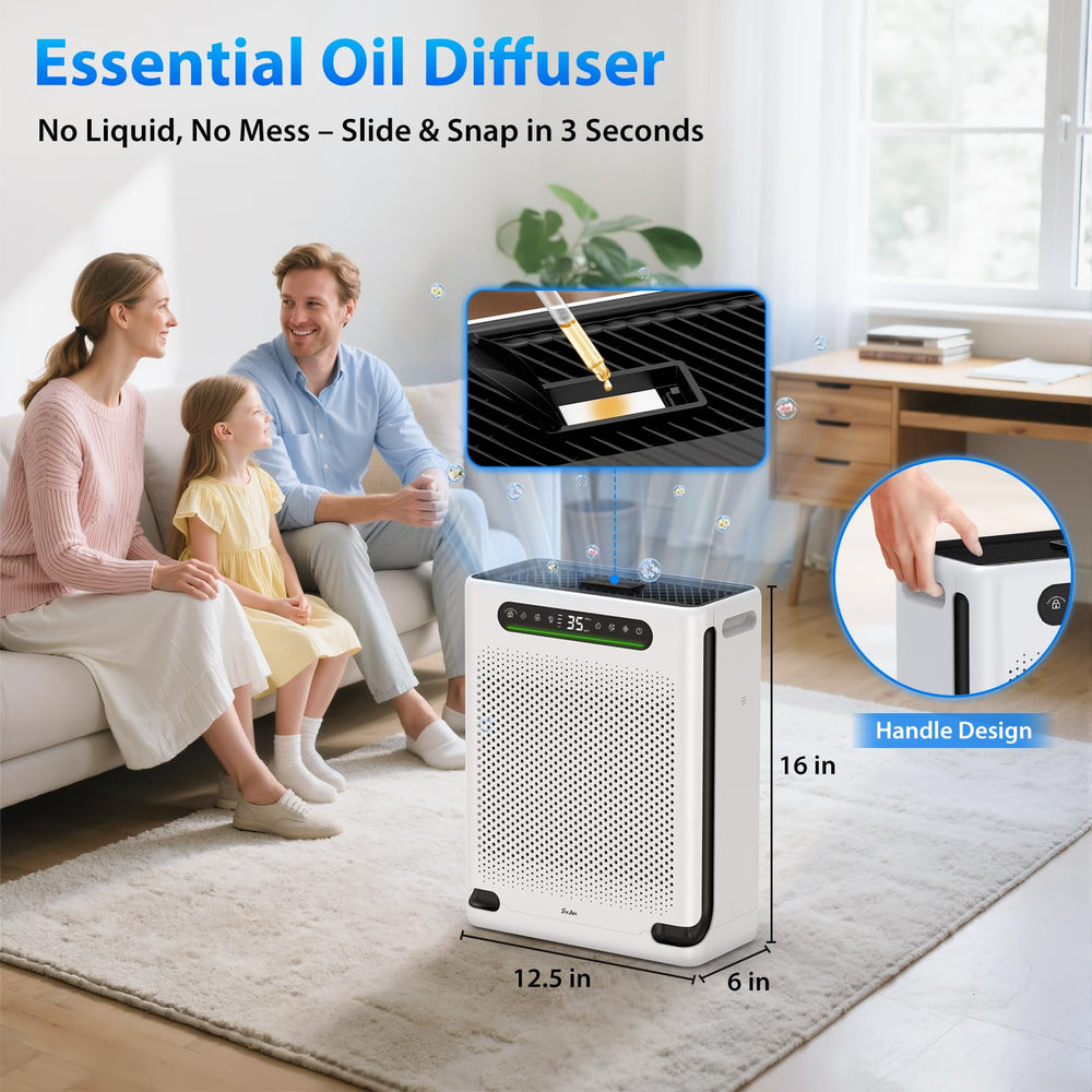 FreAire HAP605 helping reduce pet odors and dust in a busy home.