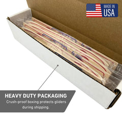 Fred's Flyers crush-proof packaging keeps planes undamaged on delivery