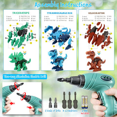 FREE TO FLY Take apart toy set with clear steps supports easy learning.