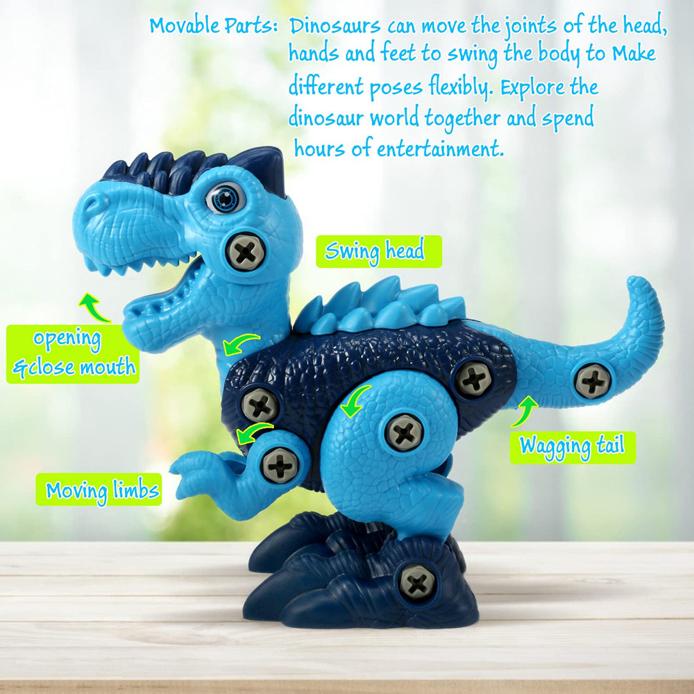 FREE TO FLY Velociraptor take-apart kit sparks imaginative play and problem-solving.