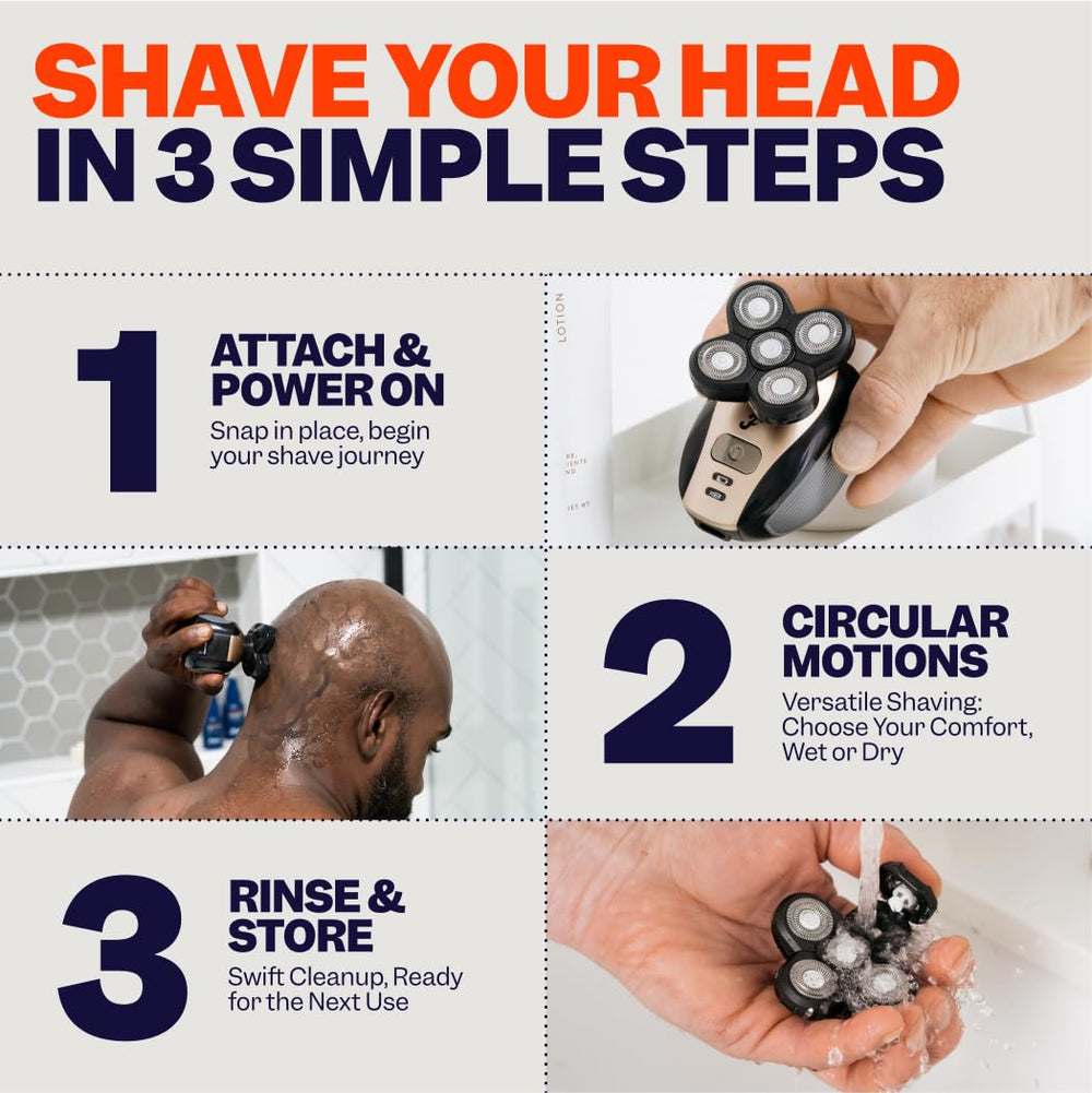 Freebird FlexSeries charging cable keeps your shaver powered on the go