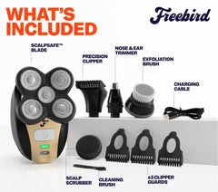 Freebird FlexSeries nose trimmer for safe, precise hair trimming