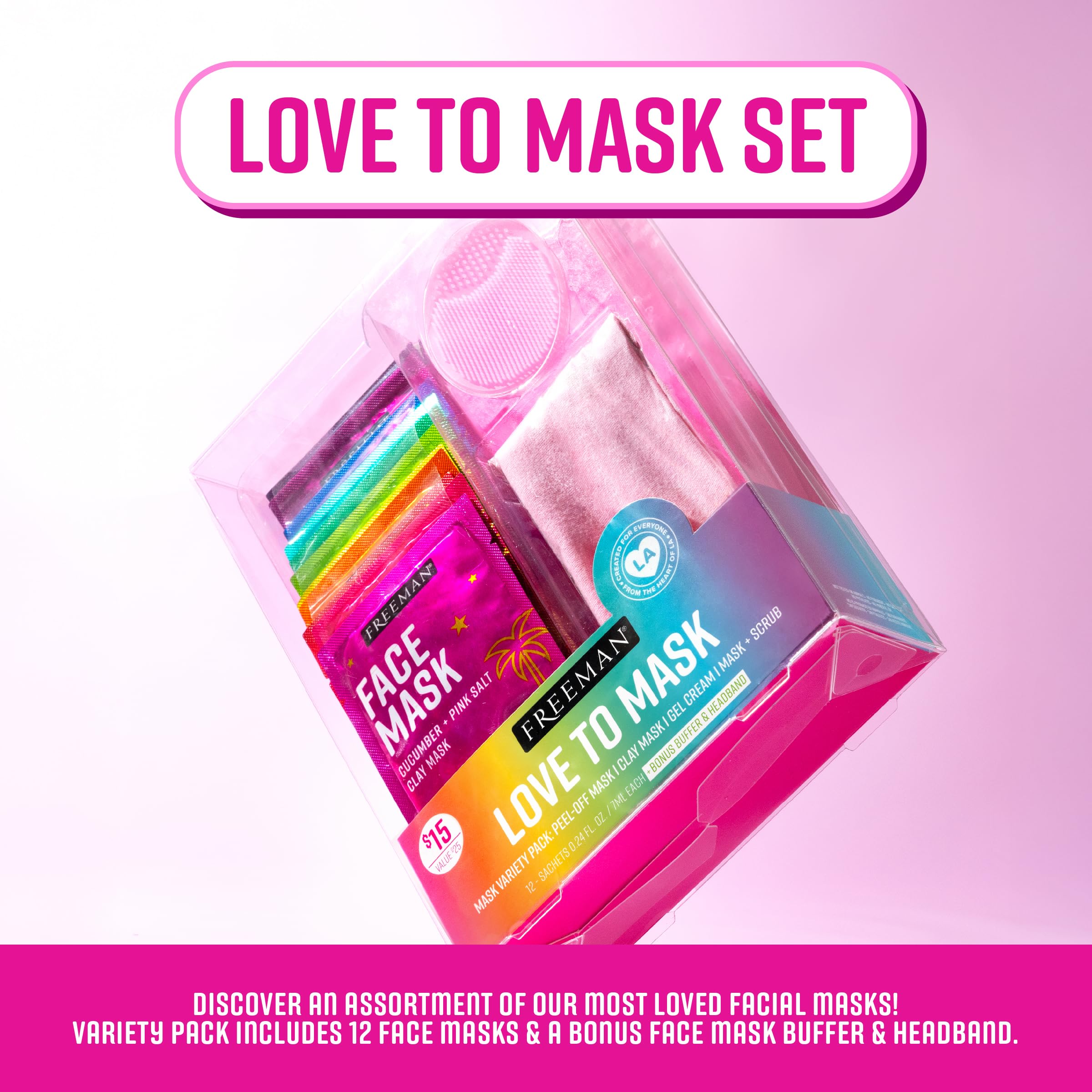 Freeman charcoal mask jar highlighting deep cleansing and pore purification.