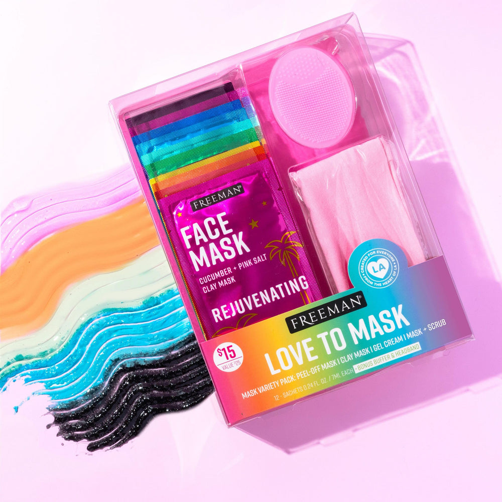 Freeman Dead Sea minerals mask presents mineral-rich purification and skin balance.