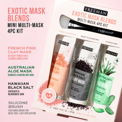 Freeman Exotic Blends French Pink Clay mask detoxifies impurities