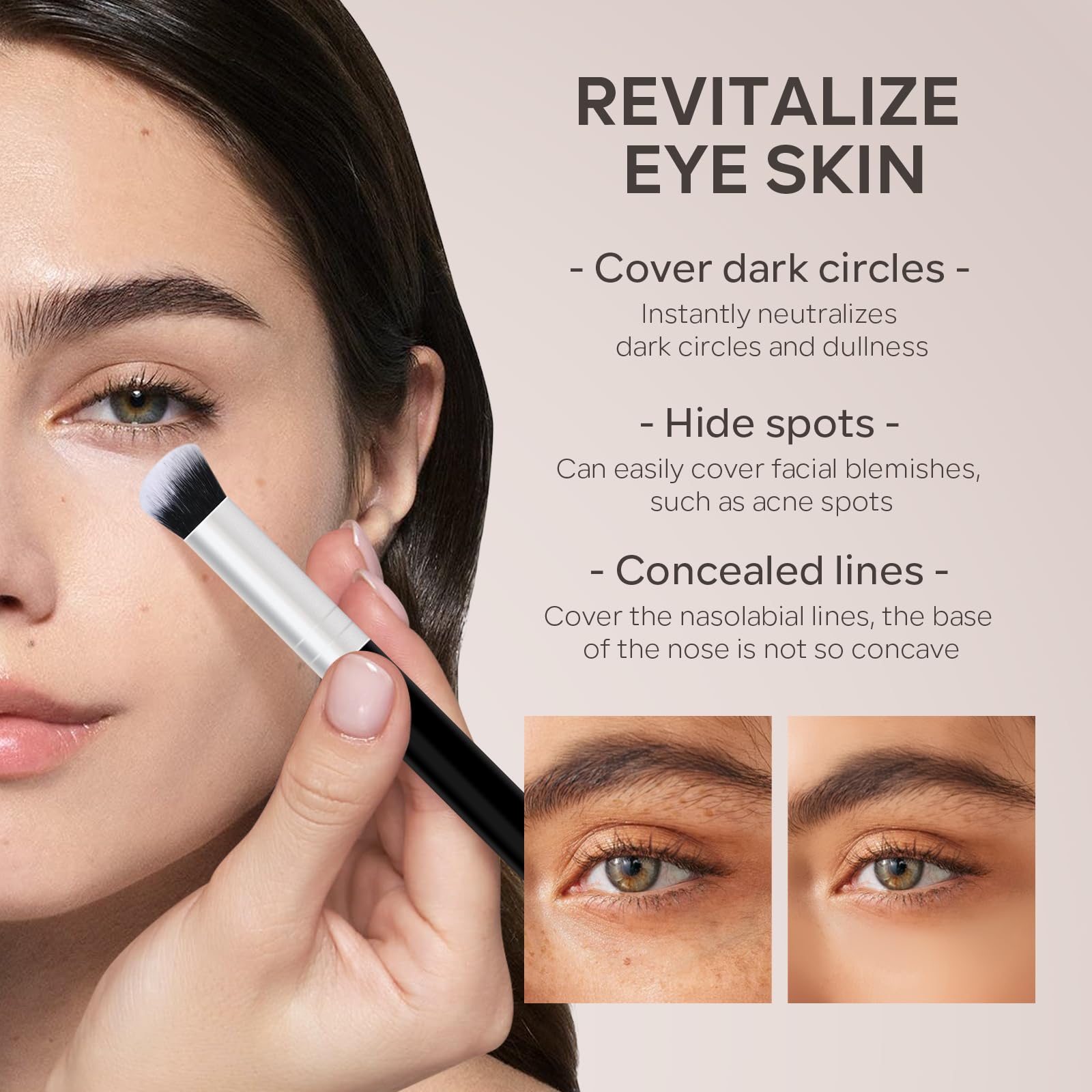 FREEORR shade-range collection offers options for light to deep skin tones.