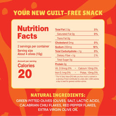 Freestyle Snacks olive pack pouch showcasing a mess-free, ready-to-eat snack