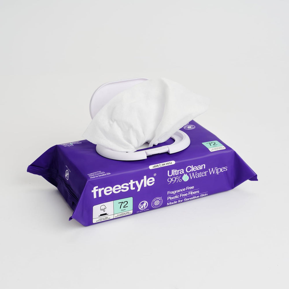 Freestyle Soft Jumbo Baby Wipes easy cleanup in busy moments
