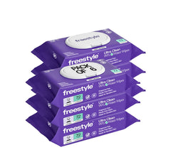 Freestyle Soft Jumbo Wipes pack front view; large packaging for quick diaper changes