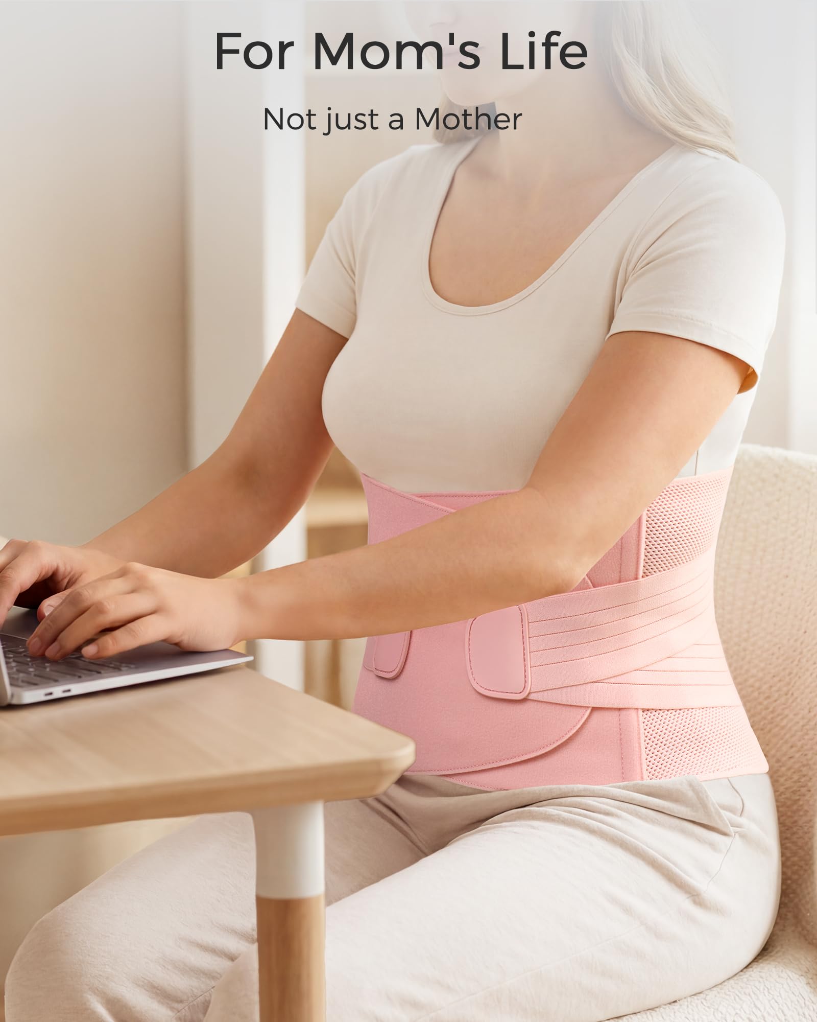 FREETOO daily-use design supports post-partum activities like sleep and light chores.