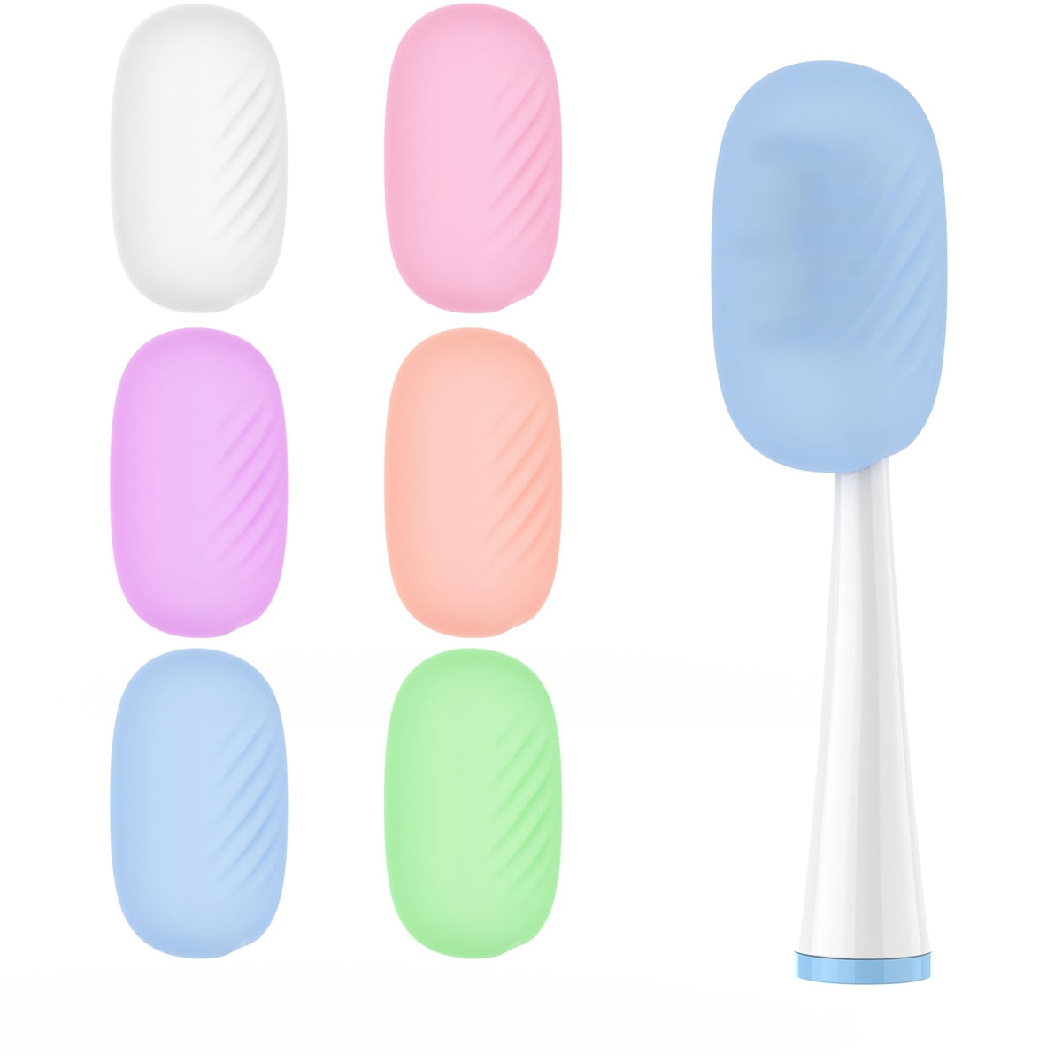 Frekare Clear toothbrush cap protecting bristles while traveling