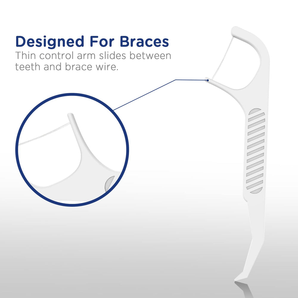 Fremouth Super Floss is designed not to stretch or break during use.