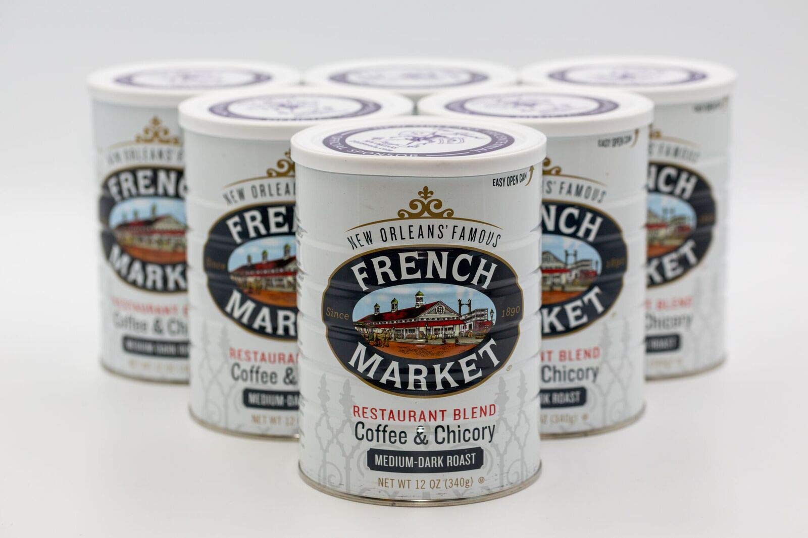 French Market Arabica beans close-up, smooth cup potential.