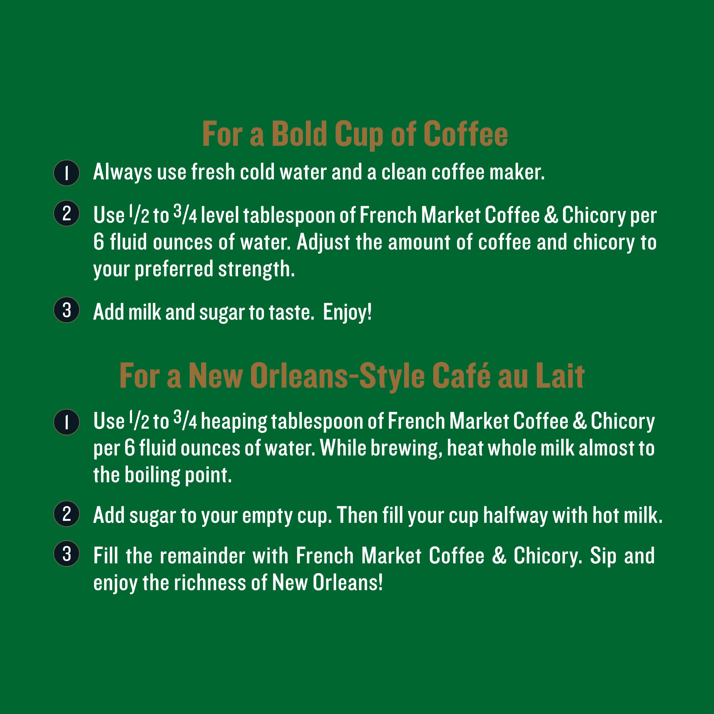 French Market small-batch roast process highlights master roasters' craft.