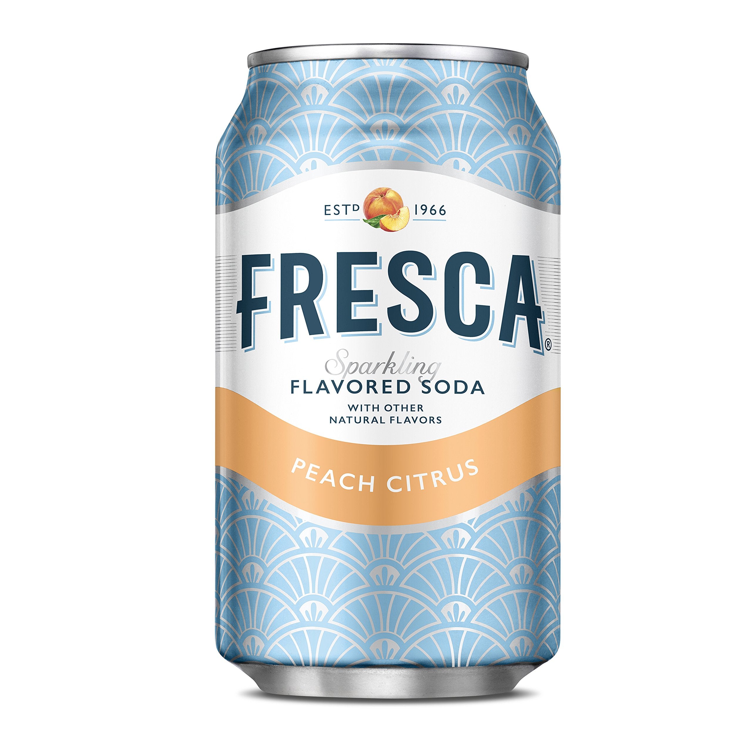 Fresca Peach Soda 12-pack showing convenience for entertaining.