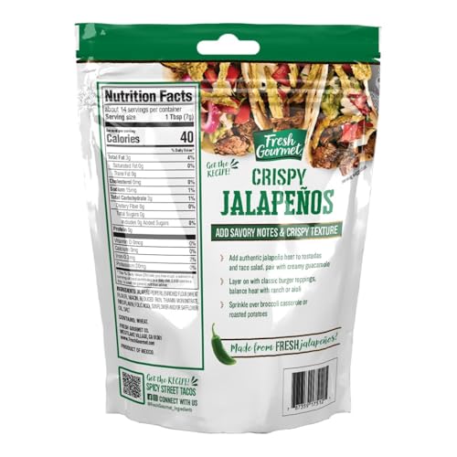 Fresh Gourmet Crispy Jalapenos close-up showing crisp texture and heat