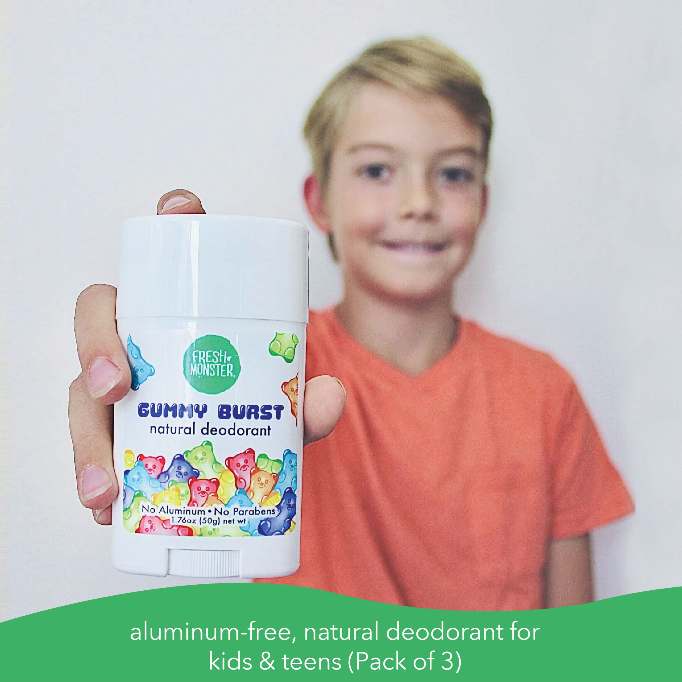 Fresh Monster ingredients list highlighting natural, kid-friendly components