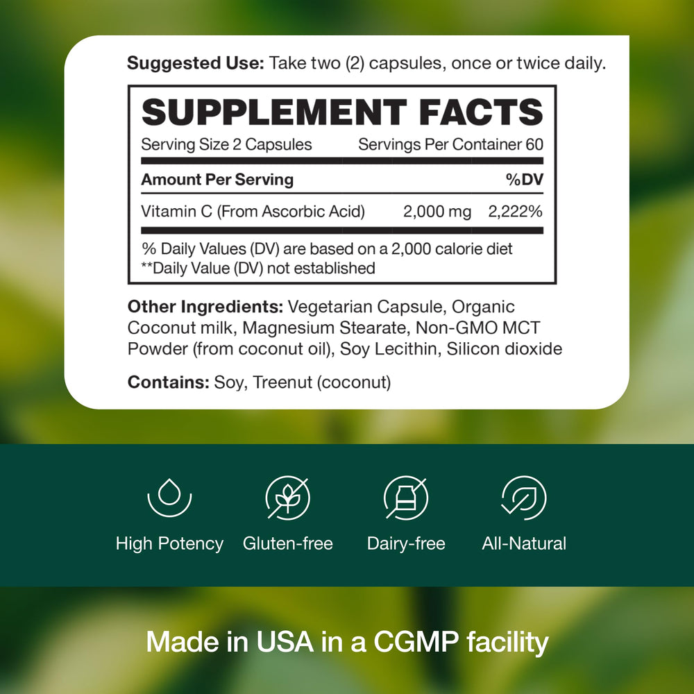 Fresh Nutrition product made in USA in FDA registered GMP facility