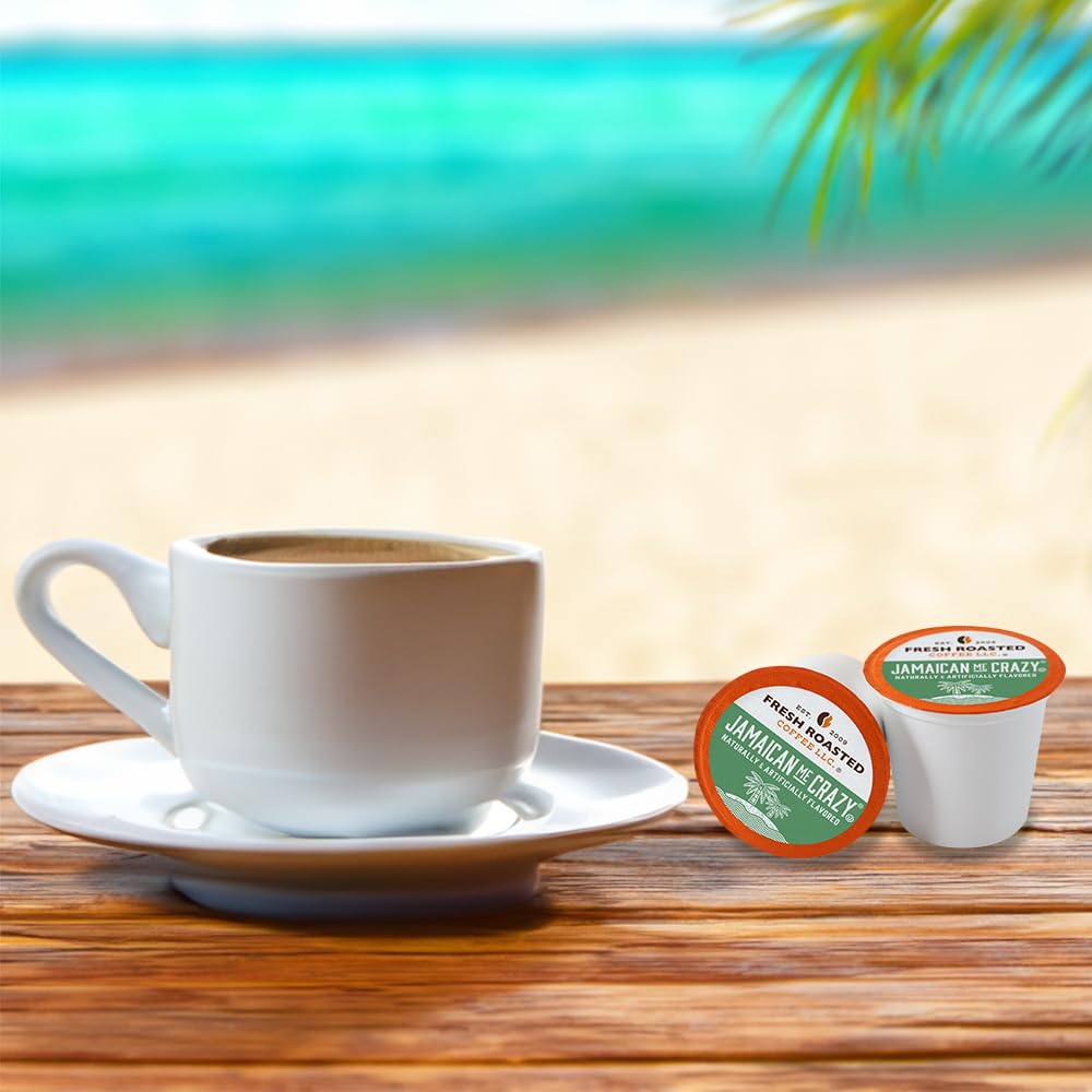 Fresh Roasted Coffee 100-percent Arabica, delivering smooth, nuanced flavors in every cup.