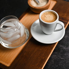 Fresh Roasted Coffee aluminum pod cap lid emphasizing recyclability and sustainability.