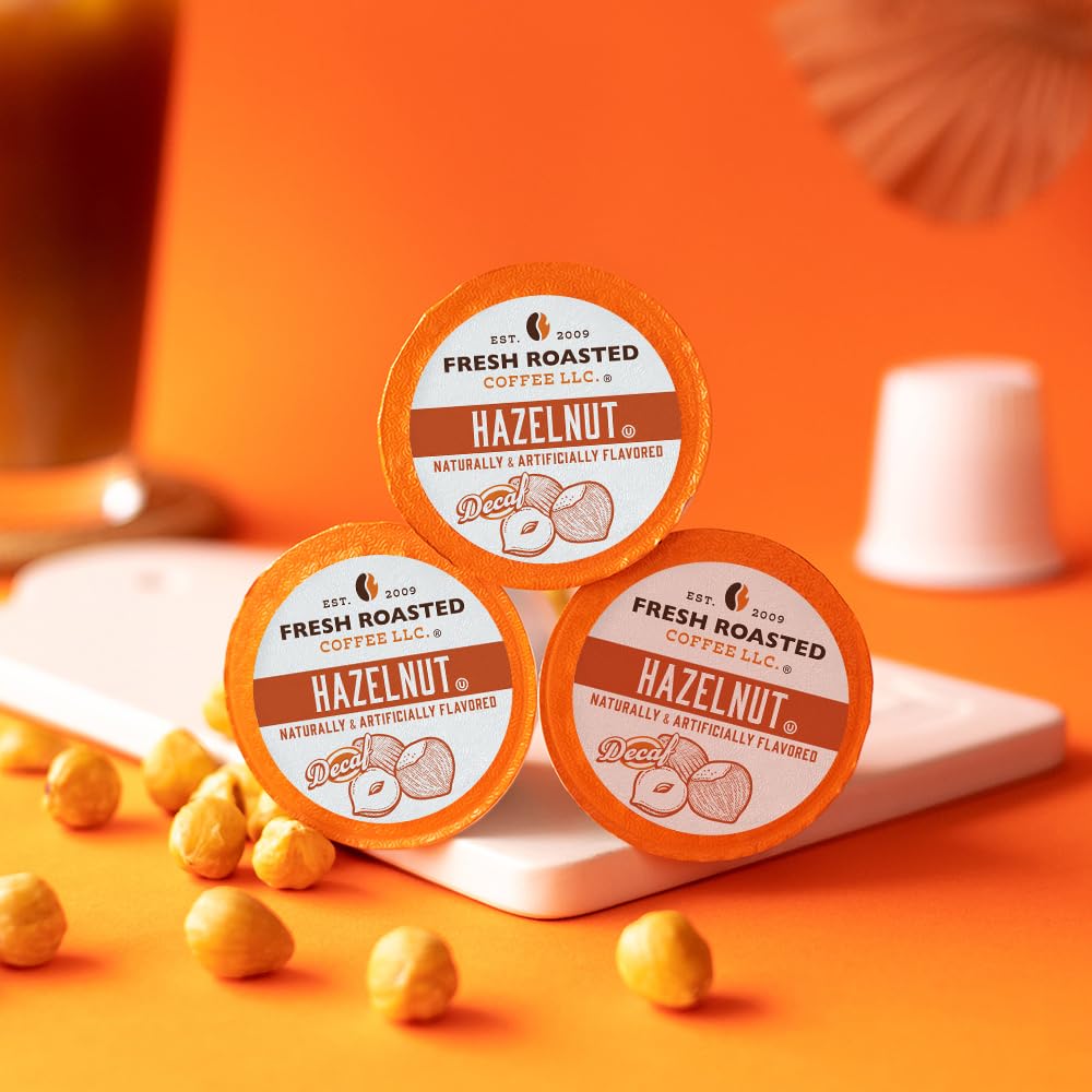 Fresh Roasted Coffee BPA-free cup packaging highlights sustainability.