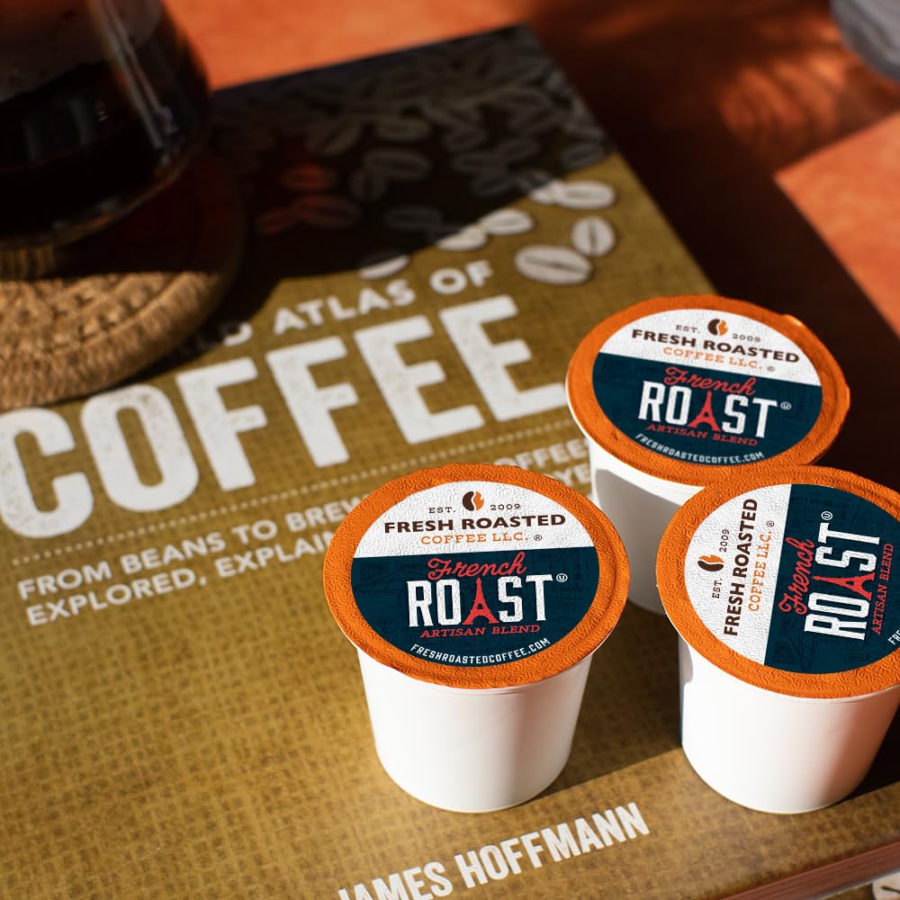 Fresh Roasted Coffee compostable grounds and filters for home use