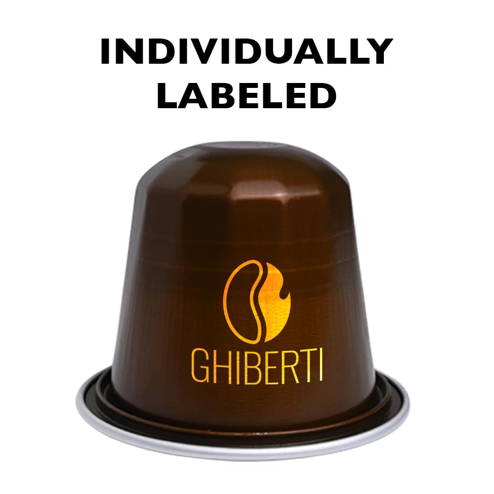 Fresh Roasted Coffee espresso pods crema closeup highlighting rich crema and bold aroma.